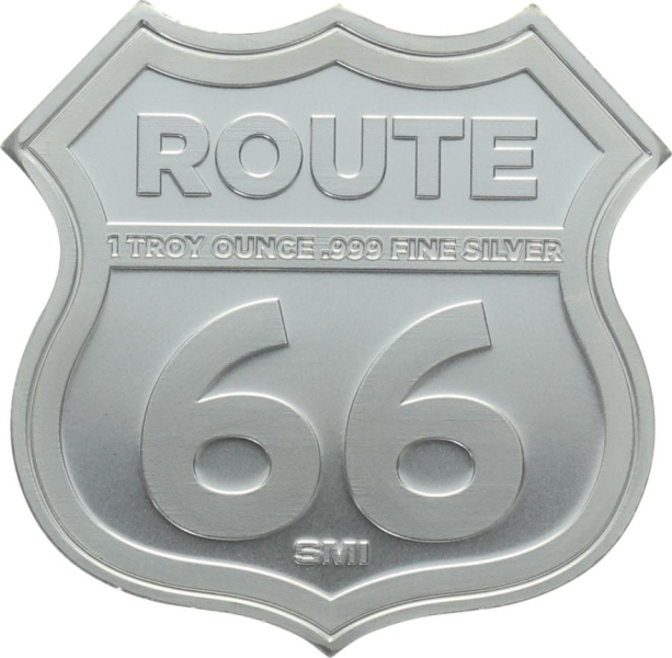 Route 66 "Kansas Rainbow Arch Bridge" - 1 Unze Feinsilber